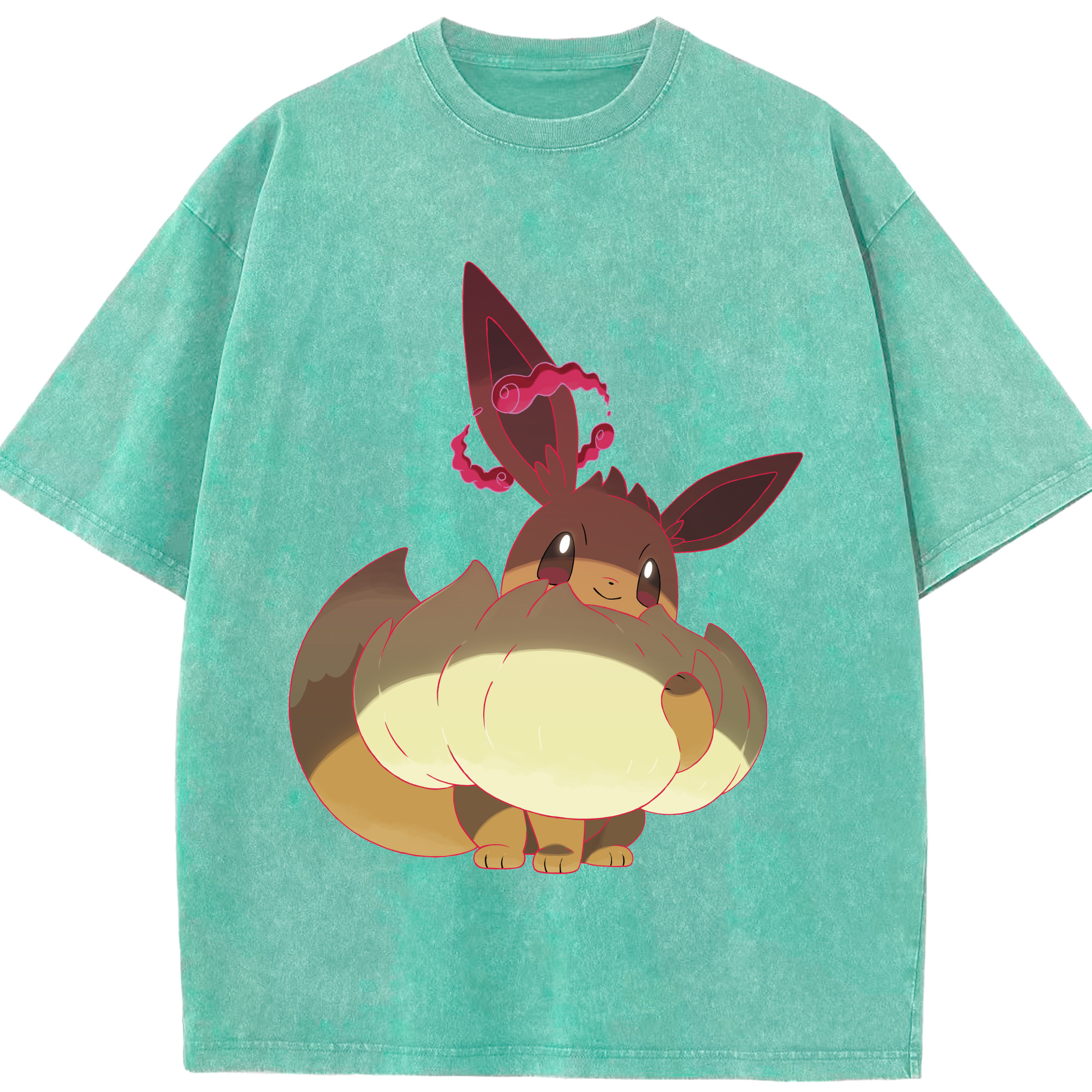 （画像用） ポケットモンスター Pokémon 綿100% ヴィンテージ風 半袖Tシャツ（フロントプリント）